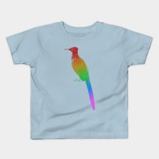 Rainbow Roadrunner Kids T-Shirt